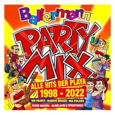 2CD Various: Ballermann Party Mix: Alle Hits Der Playa 2022