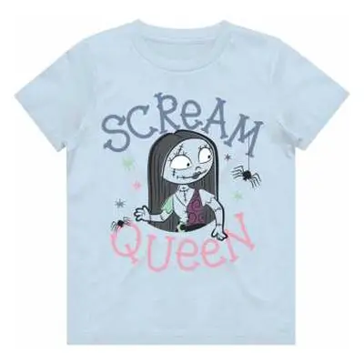 Dětské Girls Tričko The Nightmare Before Christmas Scream Queen 9-10 let