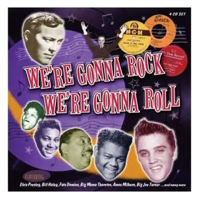 4CD Various: We're Gonna Rock We're Gonna Roll