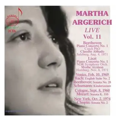 2CD Ludwig van Beethoven: Martha Argerich - Legendary Treasures Vol.11