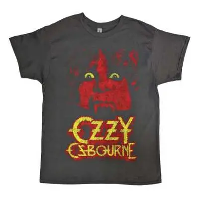 Ozzy Osbourne Unisex T-shirt: Yellow Eyes Jumbo (medium) M