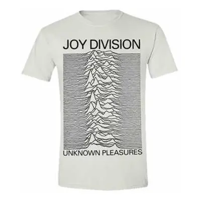 Tričko Unknown Pleasures (white) XXL