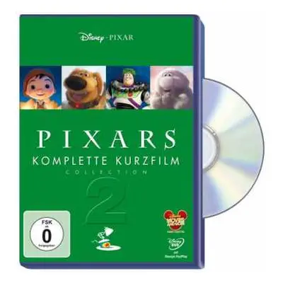 DVD Various: Pixars Komplette Kurzfilm-collection Vol. 2