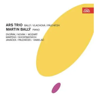 3CD Antonín Dvořák: Ars Trio & Martin Bally