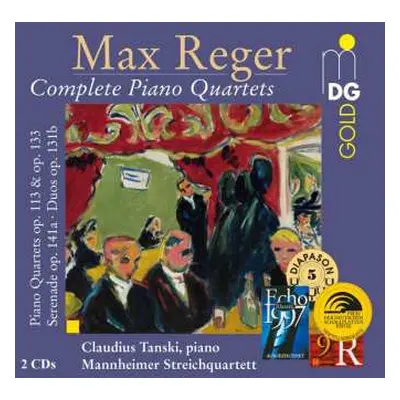 2CD Max Reger: Sämtliche Klavierquartette