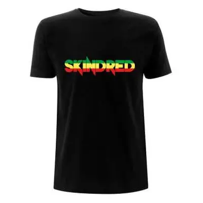 Skindred Unisex T-shirt: Rasta Logo (small) S