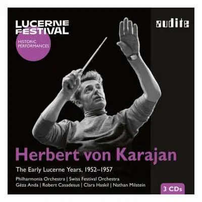 3CD Ludwig van Beethoven: Herbert Von Karajan - The Early Lucerne Years 1952-1957