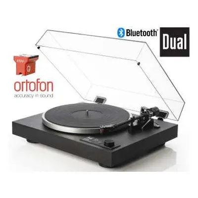 DUAL CS 529 Automatic High Fidelity Black + Ortofon QUINTET RED (MC)