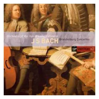 2CD Johann Sebastian Bach: Brandenburg Concertos BWV 1046-1051 / Complete