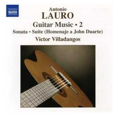 CD Antonio Lauro: Guitar Music, Vol. 2