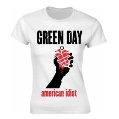 Tričko Dámské American Idiot Heart (white) XXL