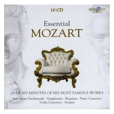 10CD Wolfgang Amadeus Mozart: Essential Mozart