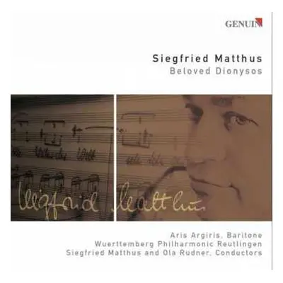 CD Siegfried Matthus: Ariadne - Dithyrambos Für Bariton & Orchester