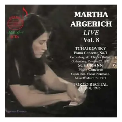 2CD Peter Iljitsch Tschaikowsky: Martha Argerich - Legendary Treasures Vol.8