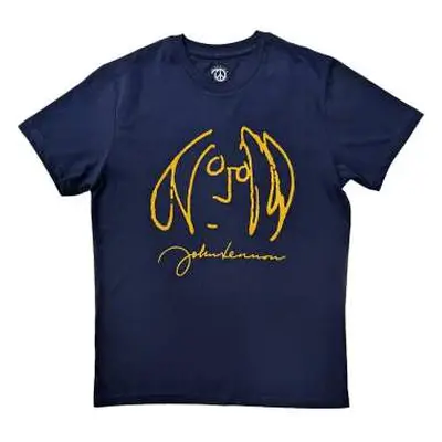 John Lennon Unisex T-shirt: Self Portrait (small) S