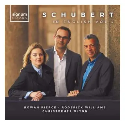 CD Franz Schubert: Lieder (in Englischer Sprache)