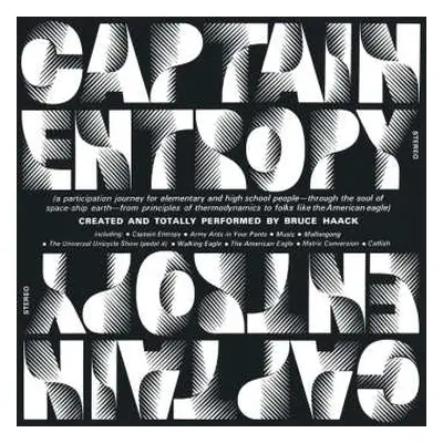 LP Bruce Haack: Captain Entropy CLR | LTD