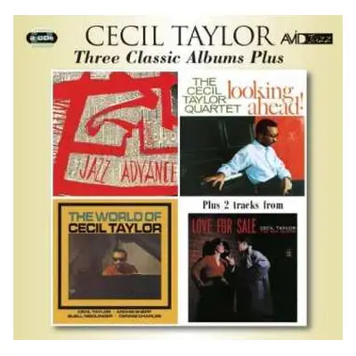 2CD Cecil Taylor: Three Classic Albums Plus