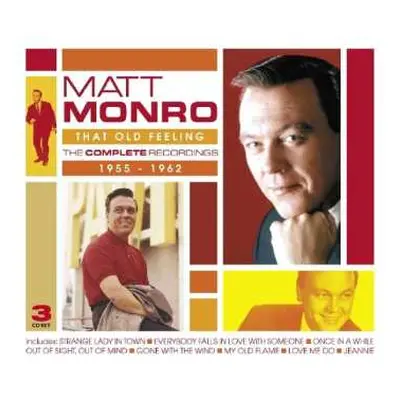 CD Matt Monro: That Old Feeling The Complete Recordings 1955-1962