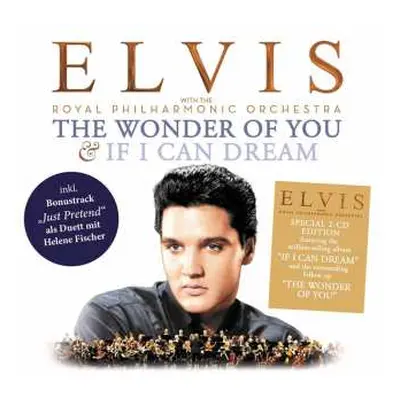 2CD Elvis Presley: The Wonder Of You & If I Can Dream