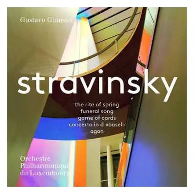 2SACD Igor Stravinsky: Stravinsky - The Rite Of Spring - Funeral Song - Game Of Cards - Concerto