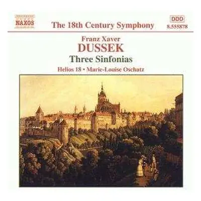 CD František Xaver Dušek: Three Sinfonias