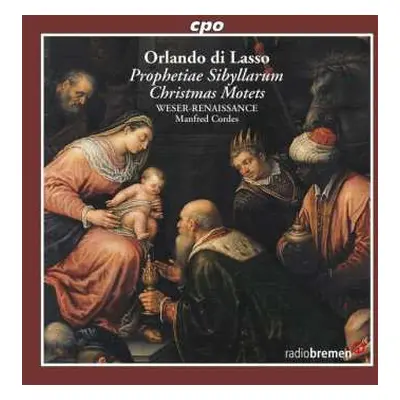 CD Roland de Lassus: Prophetiae Sibyllarum - Christmas Motets