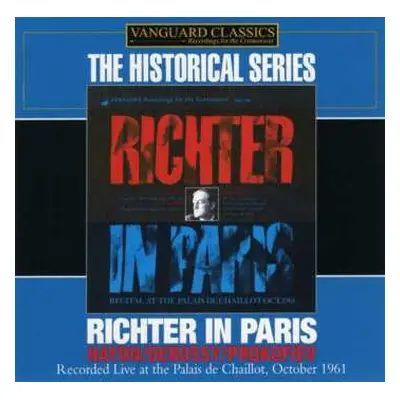 CD Sviatoslav Richter: Richter In Paris