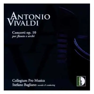 CD Antonio Vivaldi: Concerti Op. 10 Per Flauto E Archi