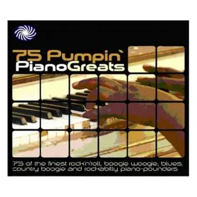 3CD/Box Set Various: 75 Pumpin' Piano Greats