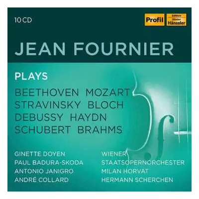 10CD Ludwig van Beethoven: Jean Fournier Plays