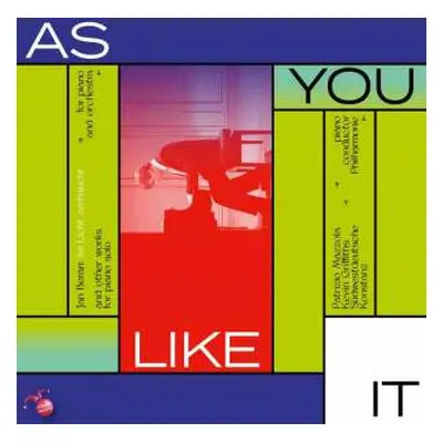 CD Kevin Griffiths: As You Like It