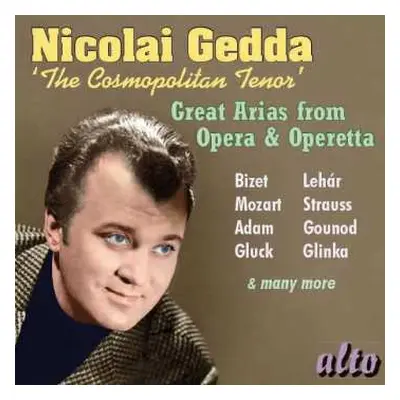 CD Georges Bizet: Nicolai Gedda - The Cosmopolitan Tenor