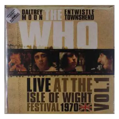 2LP The Who: Live At The Isle Of Wight Festival 1970 Vol.1 LTD | CLR