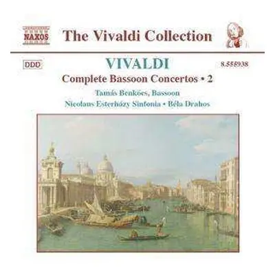 CD Antonio Vivaldi: Complete Bassoon Concertos Volume 2