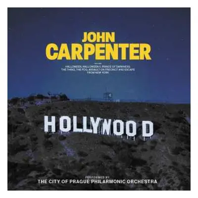 LP The City Of Prague Philharmonic: The Hollywood Story - John Carpenter CLR