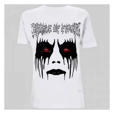 Cradle Of Filth Unisex T-shirt: Dani Make Up (back Print) (x-large) XL