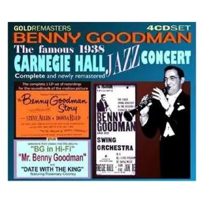 4CD/Box Set Benny Goodman: The Famous Carnegie Hall Jazz Concert