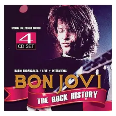 4CD Bon Jovi: The Rock History