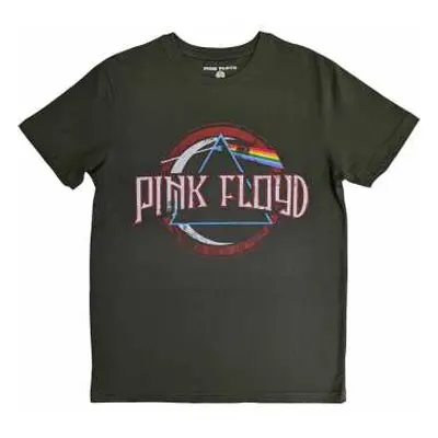 Pink Floyd Unisex T-shirt: Vintage Dark Side Of The Moon Seal (medium) M