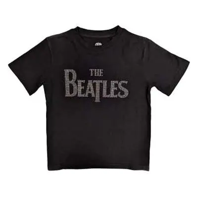 The Beatles Kids Embellished T-shirt: Drop T (diamante) (11-12 Years) 11-12 let