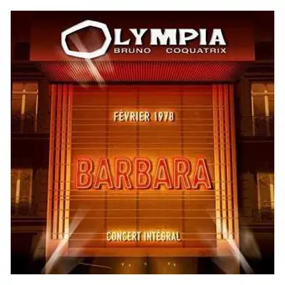 2CD Barbara: Olympia Février 1978 - Concert Intégral