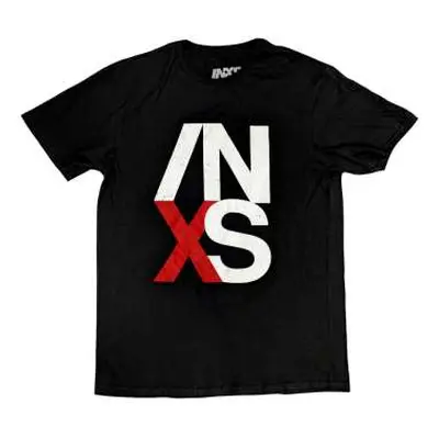 Inxs Unisex T-shirt: Us Tour (back Print) (x-large) XL