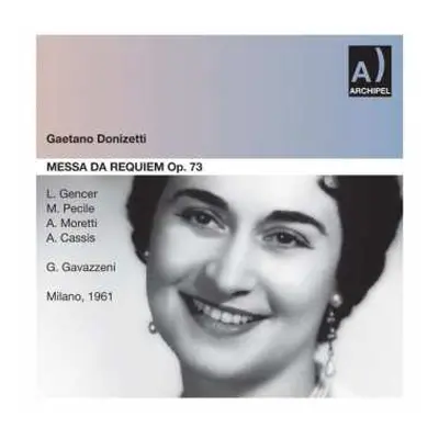 CD Gaetano Donizetti: Messa Da Requiem