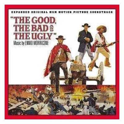 3CD Ennio Morricone: The Good, The Bad And The Ugly (Expanded Original MGM Motion Picture Soundt