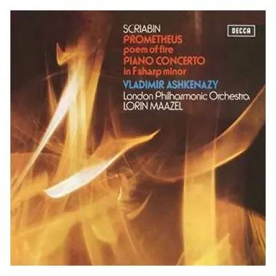 LP Vladimir Ashkenazy: Prometheus - The Poem Of Fire / Piano Concerto In F Sharp Minor