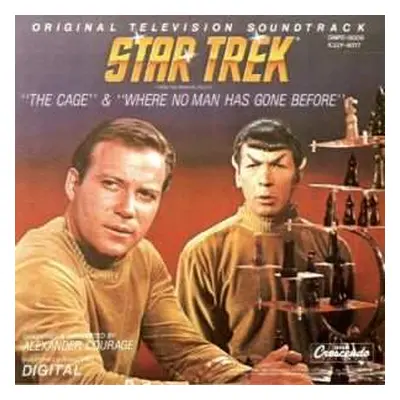 LP Alexander Courage: Star Trek, From The Original Pilots: The Cage & Where No Man Has Gone Befo