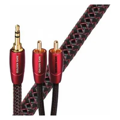 Audioquest Golden gate JR - audio kabel 3,5 jack - 2 x RCA 0,6m