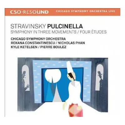 SACD Igor Stravinsky: Pulcinella / Symphony In Three Movements / Four Etudes