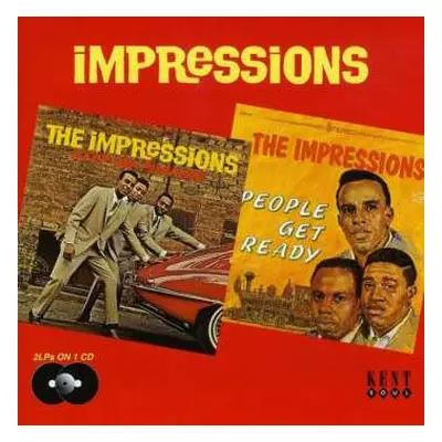 CD The Impressions: Keep On Pushing / People Get Ready